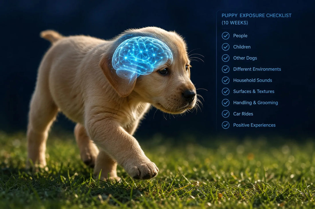 Puppy Socialization: The Complete Checklist for the Critical 3–16 Week Developmental Window