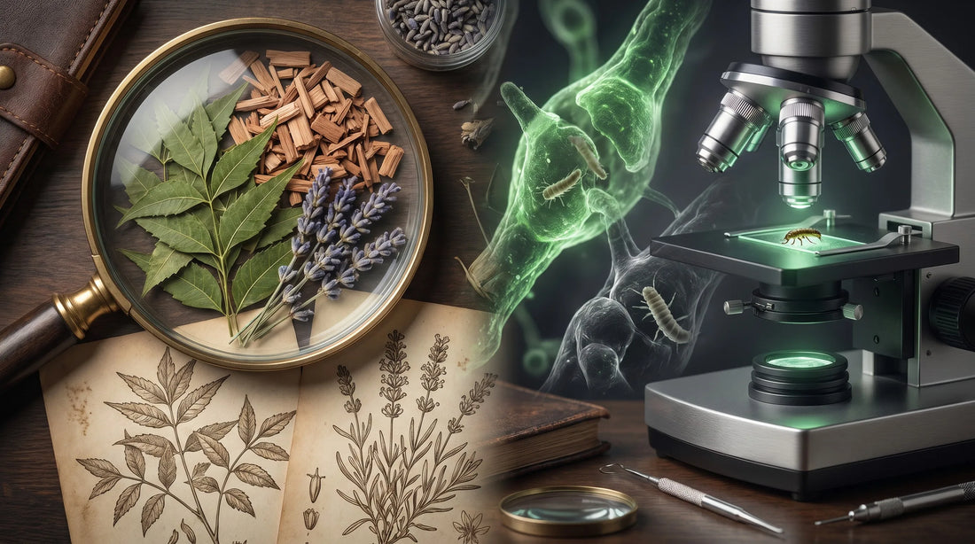 Botanical compound structure analysis of Neem and Cedar for Integrated Pest Management - Kitten Realm Lab