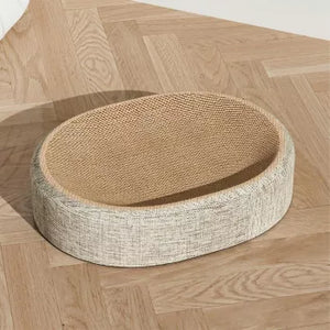 Oval Cat Scratcher Bed