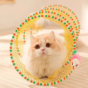 Interactive Folding Cat Tunnel