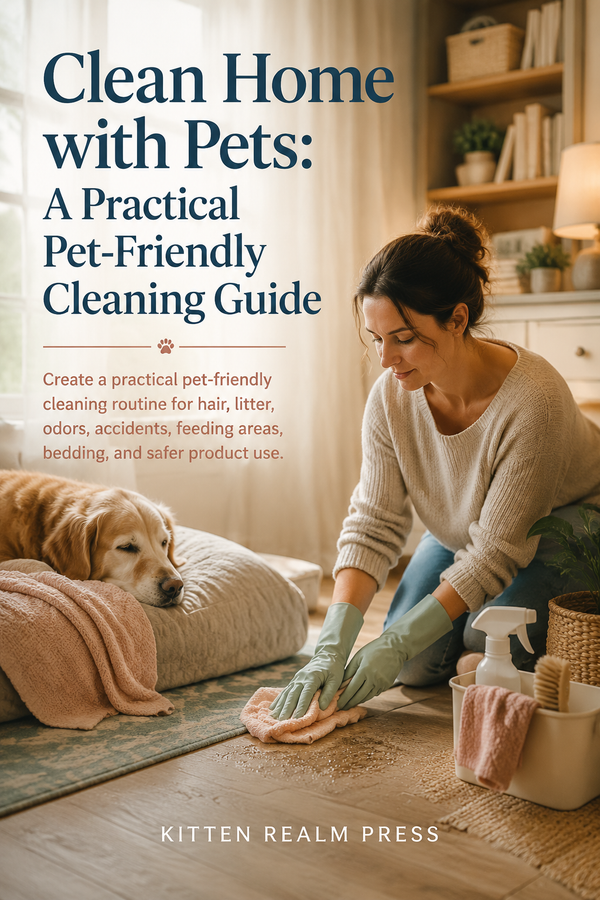 Building a Realistic Pet-Friendly Cleaning Routine