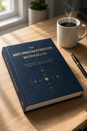 Overcome Procrastination | The Anti-Procrastination Workbook: A CBT-Based Guide to Breaking the Delay Cycle, Reclaiming Focus & Mastering Your Time – Kitten Realm