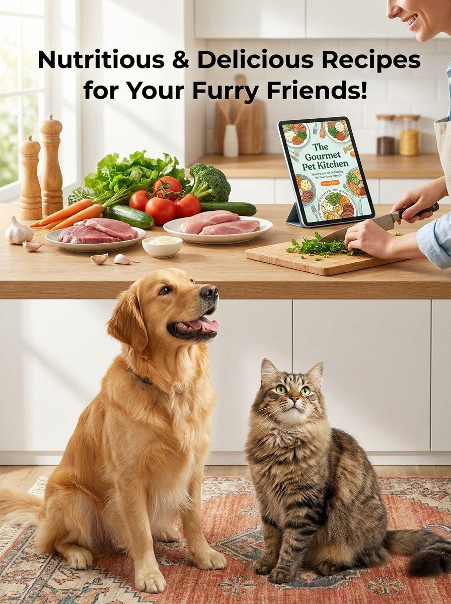 The Gourmet Pet Kitchen: 101 Vet-Approved Recipes for Optimal Longevity & Vitality