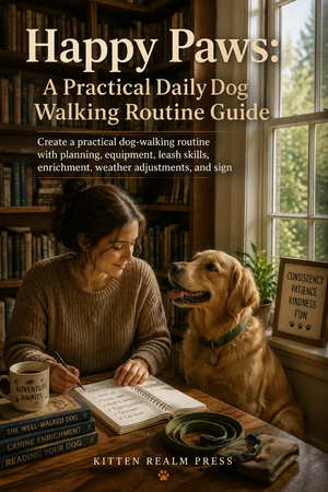How to Build a Daily Walking Routine for Your Dog