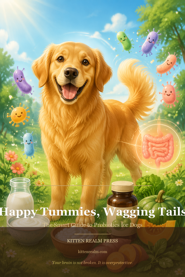 Happy Tummies, Wagging Tails: The Complete Canine Probiotics Guide