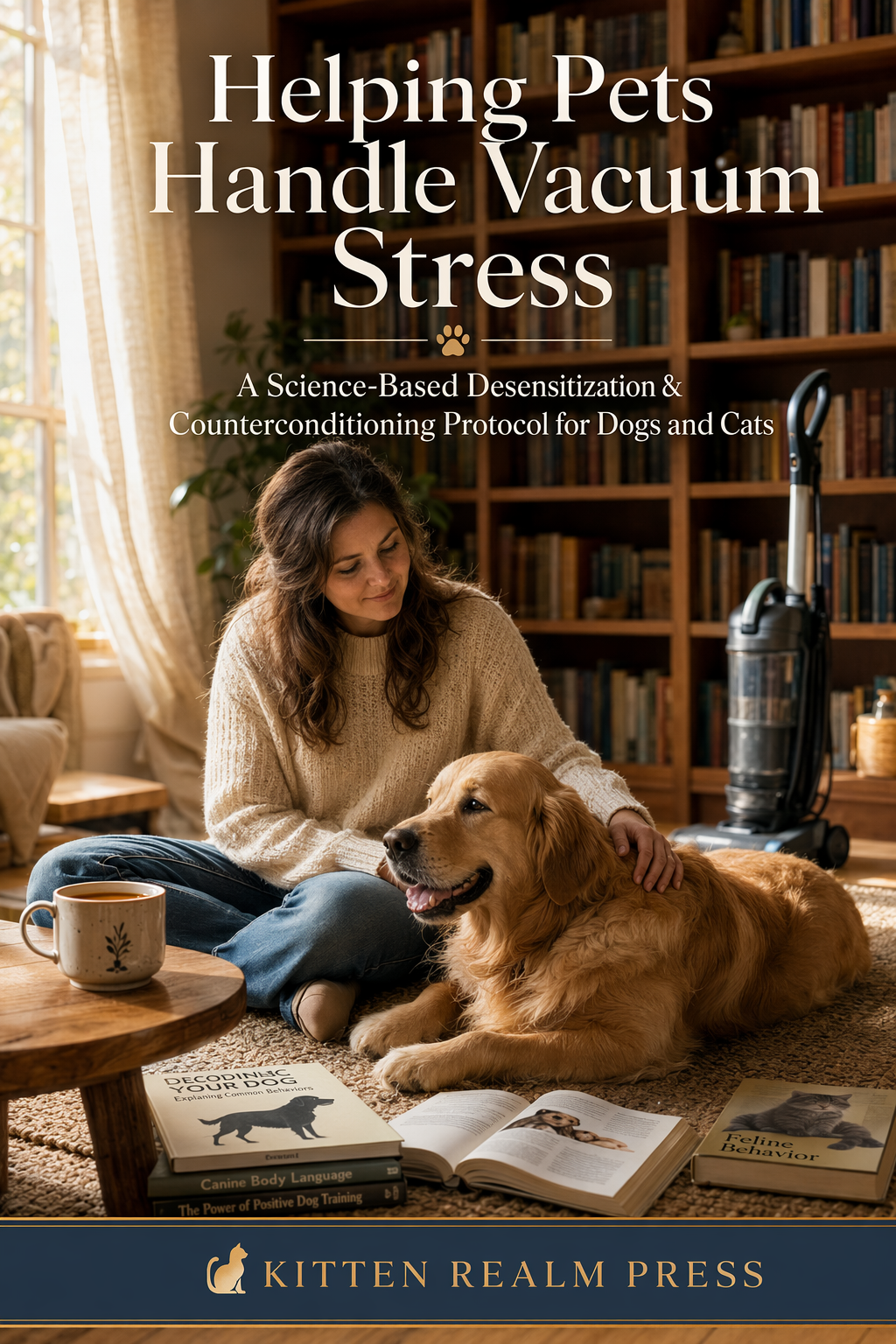 Helping Pets Handle Vacuum Stress: A Science-Based Desensitization & Counterconditioning Protocol for Dogs and Cats