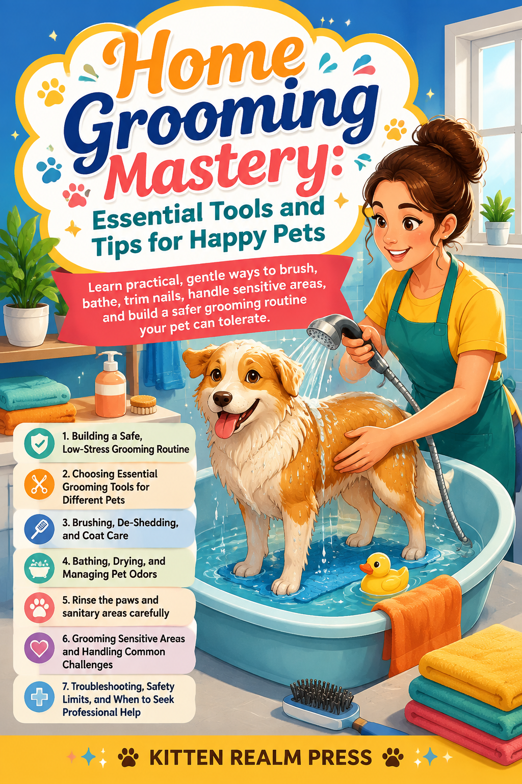 How to Build a Safe, Low-Stress Pet Grooming Routine