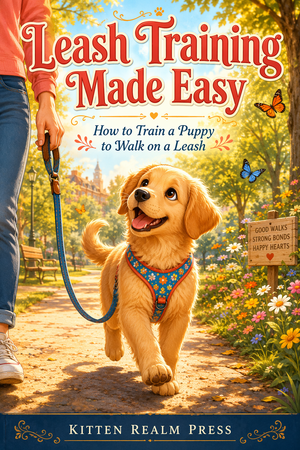 Leash Training Made Easy: How to Train a Puppy to Walk on a Leash — A Complete 6-Week Positive Reinforcement Program for Loose-Leash Walking, From Indoor Foundations to Real-World Proofing