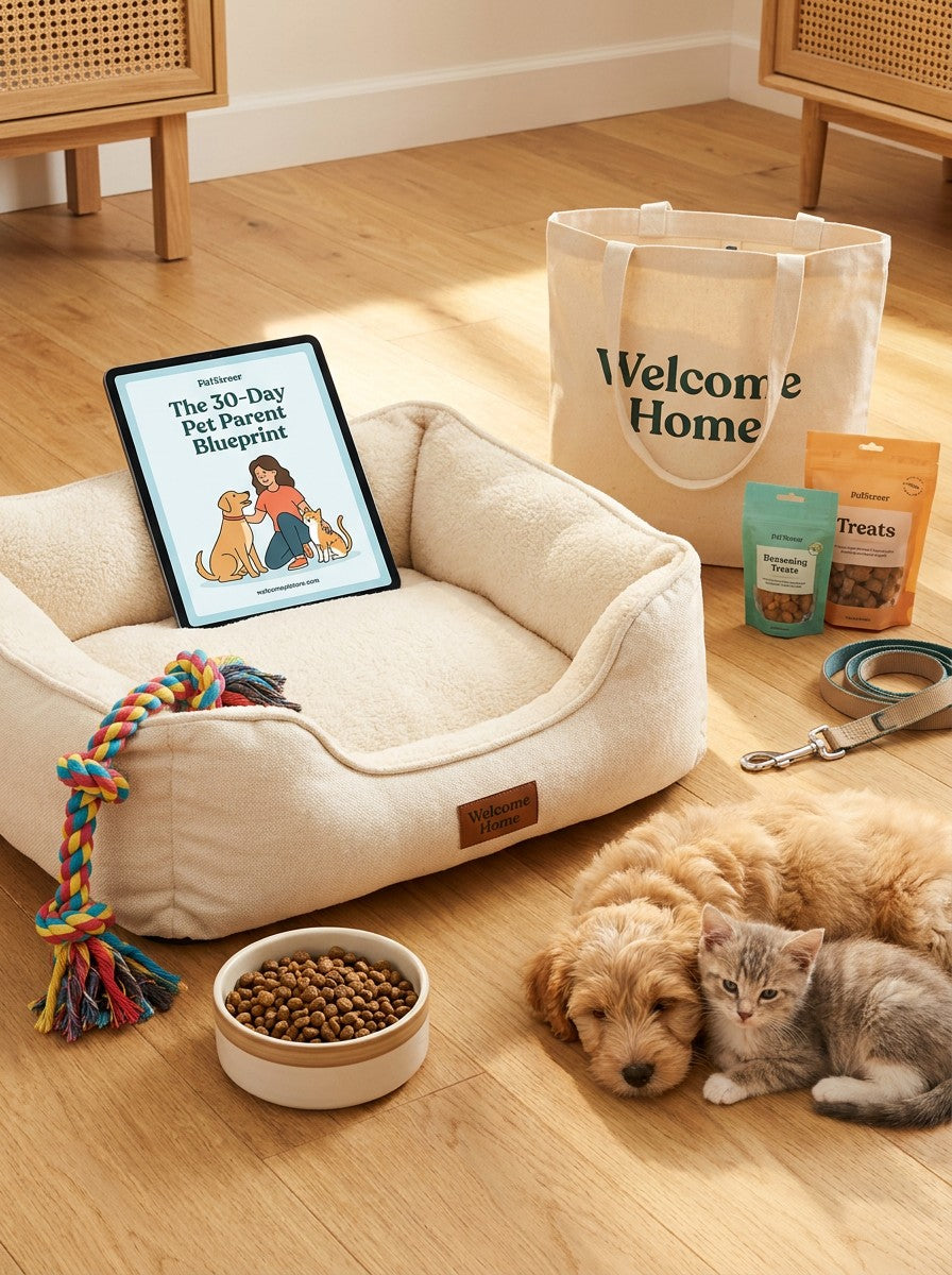The 30-Day Pet Parent Blueprint: The Ultimate Transition Guide for New Families