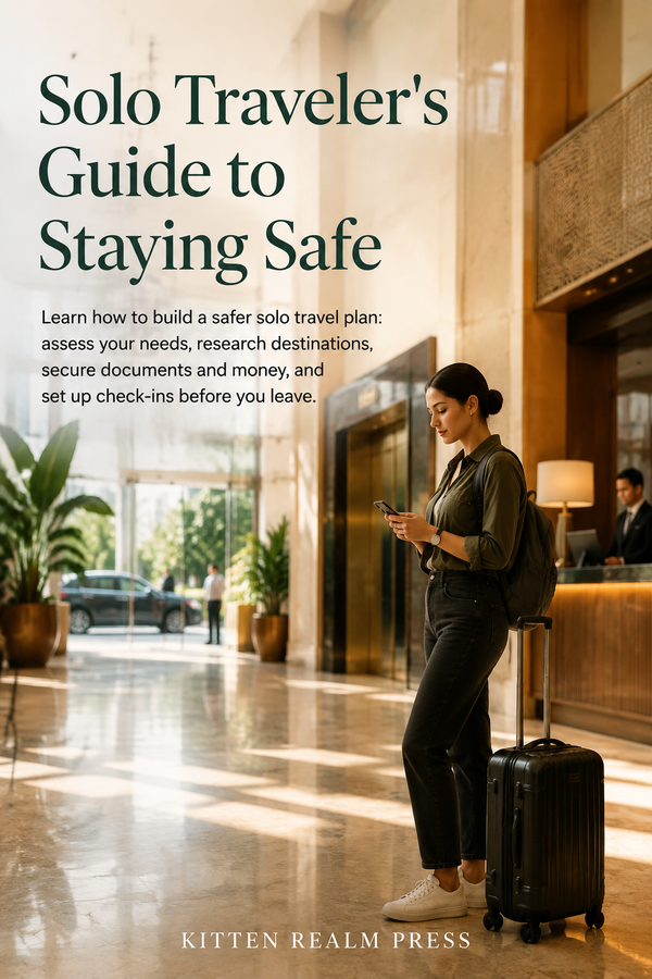 Solo Travel Safety Guide: How to Build a Safer Travel Plan