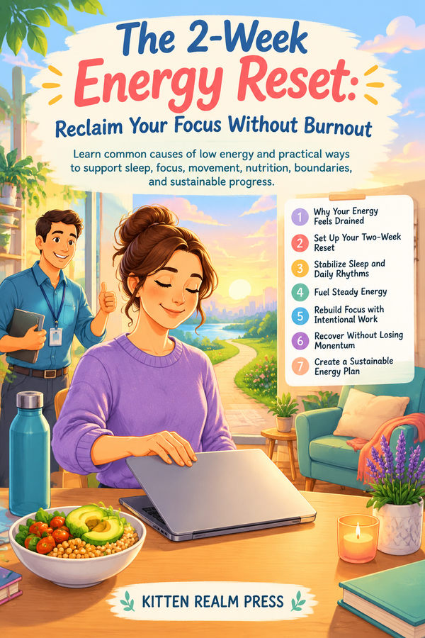 Why Your Energy Feels Drained and How to Reset Your Focus