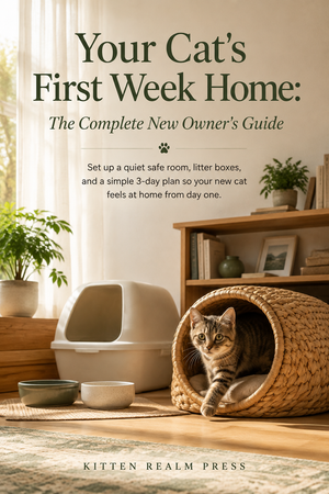 Preparing Your Home for a New Cat: First-Week Checklist
