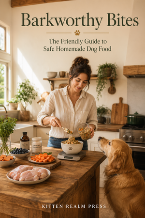 Barkworthy Bites: The Friendly Guide to Safe Homemade Dog Food — A Science-Based Framework for Building Nutritionally Complete Home-Cooked Meals That Meet AAFCO Standards