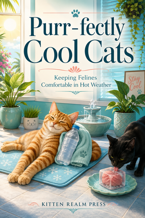 Purr-fectly Cool Cats: Keeping Felines Comfortable in Hot Weather — A Comprehensive Guide to Preventing, Recognizing, and Responding to Heat-Related Illness in Cats