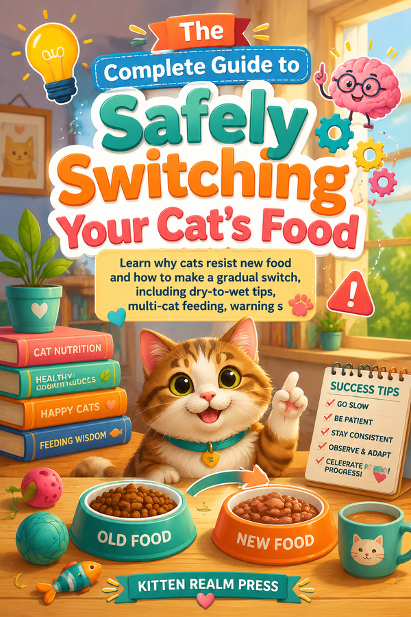 Why Cats Resist New Food and How to Transition Gradually