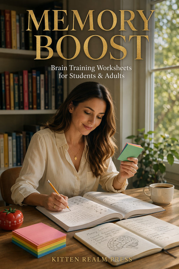 Memory Boost Worksheets — What If You Could Strengthen Your Memory in Just 10 Minutes a Day?