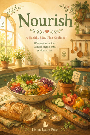 Nourish: The 30-Day Mediterranean-DASH Meal Plan Protocol