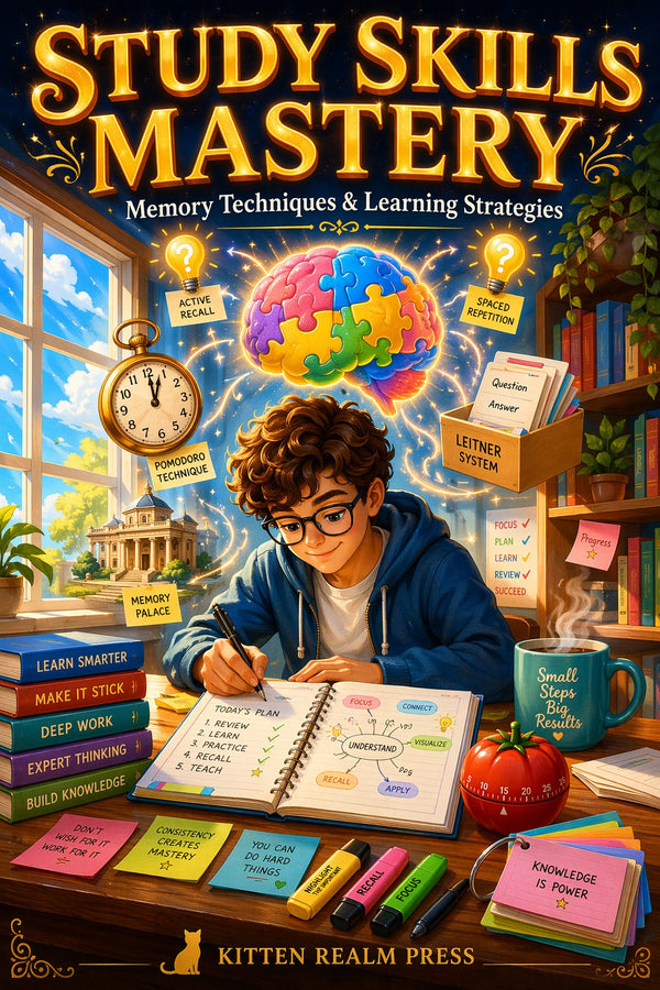 Study Skills Mastery — What If You Could Cut Your Study Time in Half and Remember Everything?