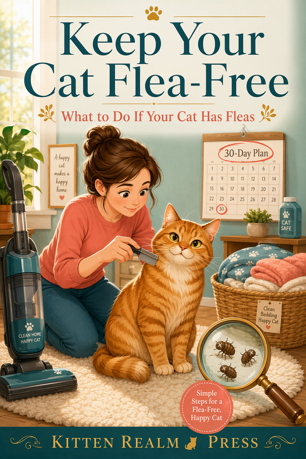 Keep Your Cat Flea-Free: What to Do If Your Cat Has Fleas — A Comprehensive Guide to Detection, Treatment, Environmental Eradication, and Prevention