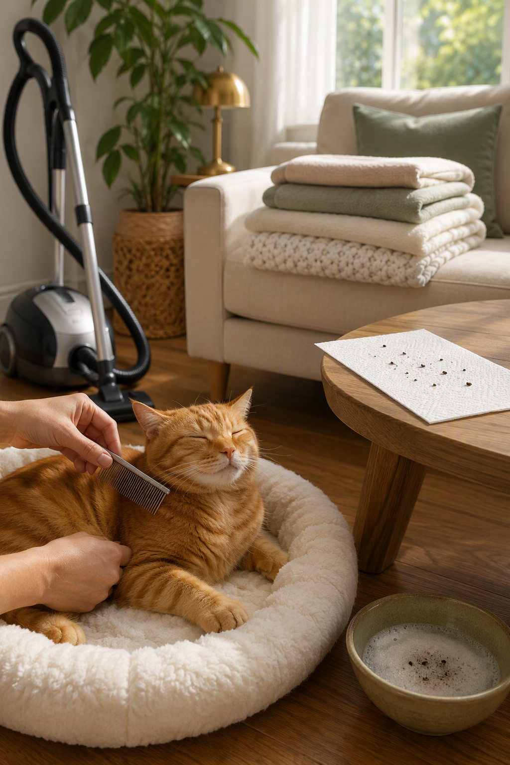 Keep Your Cat Flea-Free: What to Do If Your Cat Has Fleas — A Comprehensive Guide to Detection, Treatment, Environmental Eradication, and Prevention