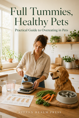 Full Tummies, Healthy Pets: Practical Guide to Overeating in Pets — A Comprehensive, Science-Based Framework for Assessing, Managing, and Maintaining Your Pet's Healthy Weight