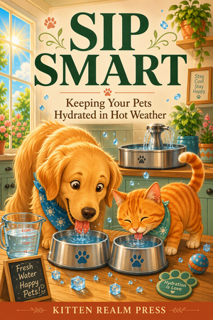 Sip Smart: Keeping Your Pets Hydrated in Hot Weather — The Complete Guide to Understanding, Monitoring, and Optimizing Your Dog or Cat's Hydration